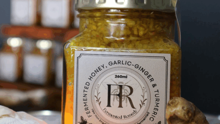 Garlic, Ginger & Turmeric Fermented Remedy Durbanville Cape Town