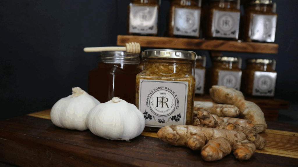 Honey, Garlic and Ginger Fermented Remedy Durbanville Cape Town