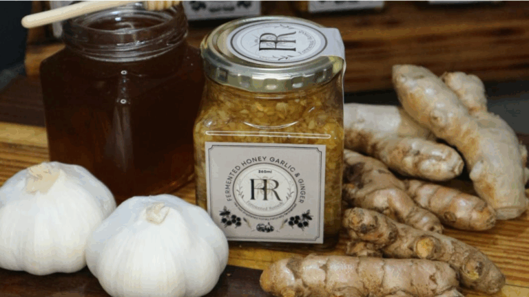 Fermented Honey, Garlic & Ginger