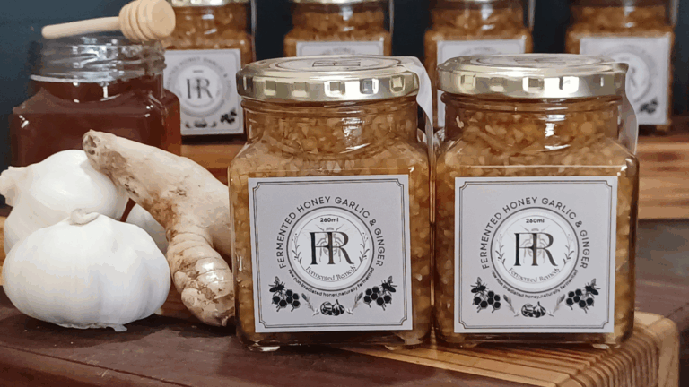 Fermented Honey, Garlic & Ginger
