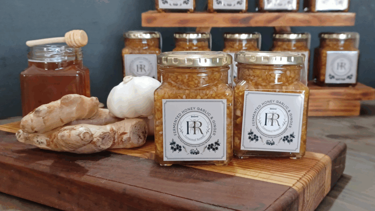 Fermented Honey, Garlic & Ginger