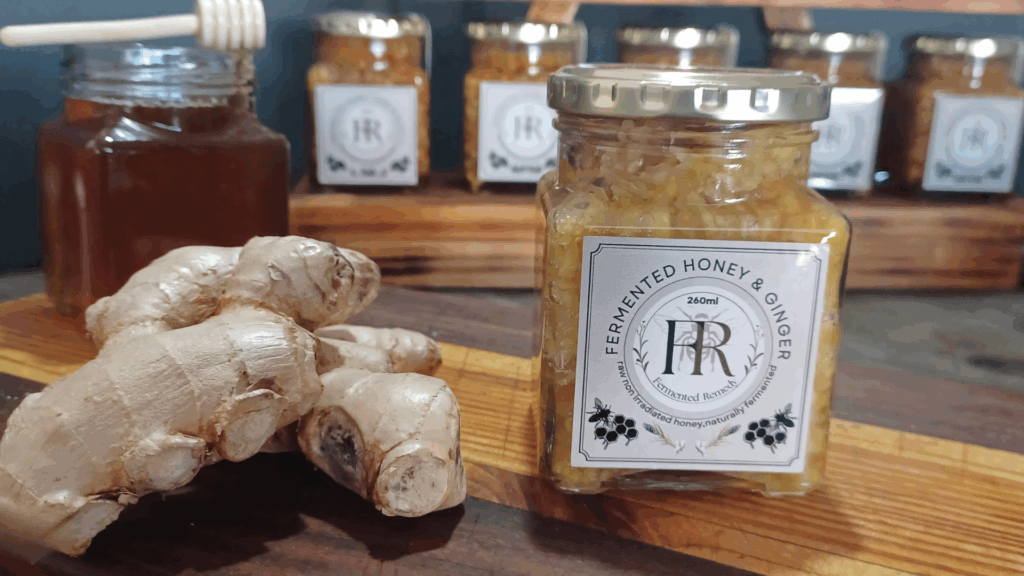 Honey and Ginger Fermented Remedy Durbanville Cape Town
